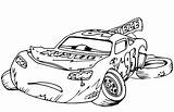 Lightning Mcqueen Coloring Pages sketch template