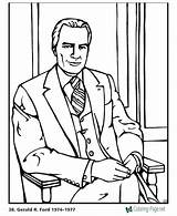 US Presidents Coloring Pages sketch template
