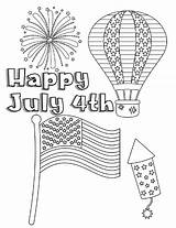 Free Printable Fourth Of July Coloring Pages 4 Designs sketch template