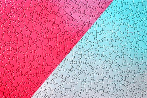 DIY Gradient Jigsaw Puzzle - Karen Kavett