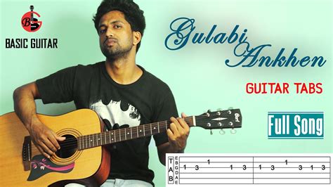 Gulabi Aankhen Guitar Tabs | Mohammad rafi | Sanam | Atif Aslam | Easy ...