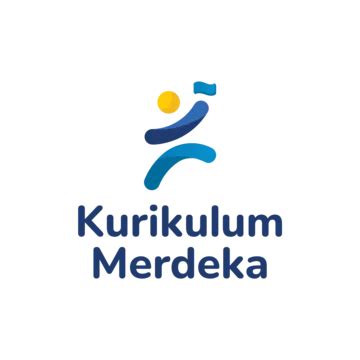 Logo Resmi Kurikulum Merdeka Belajar Mengajar Desain Horizontal Vektor, Kurikulum Mandiri, Studi ...