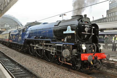 Tornado 60163 in her new livery | Steam engine trains, Steam locomotive ...