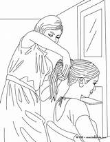 Hair Salon Coloring Pages To Print  Free Printable sketch template