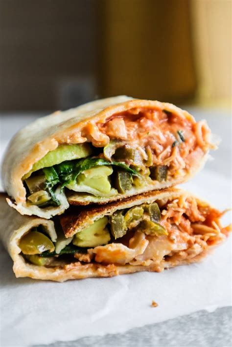 15-Minute Healthy Spicy Chicken Wraps - Homemade Mastery