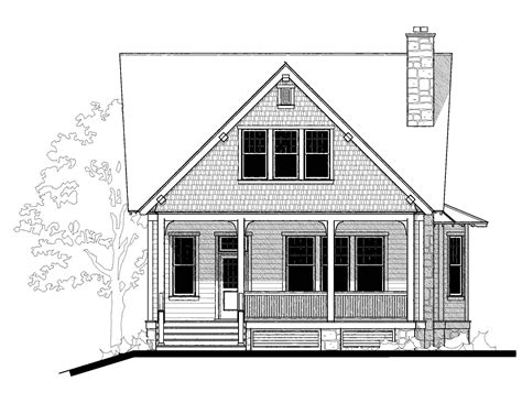 The Catawba House Plan (NC0092) Design from Allison Ramsey Architects | Architect, House plans ...