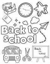 Fun And Free Printable Back To School Coloring Pages sketch template