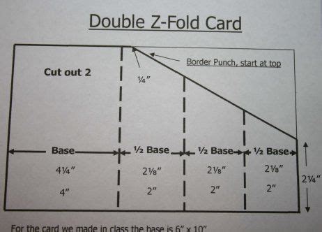 Posts about Double Z-Fold card on mywithershins | Fancy fold card tutorials, Folded cards, Card ...