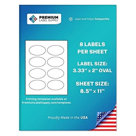 The 10 Best Oval Printer Labels of 2024 (Reviews) - FindThisBest