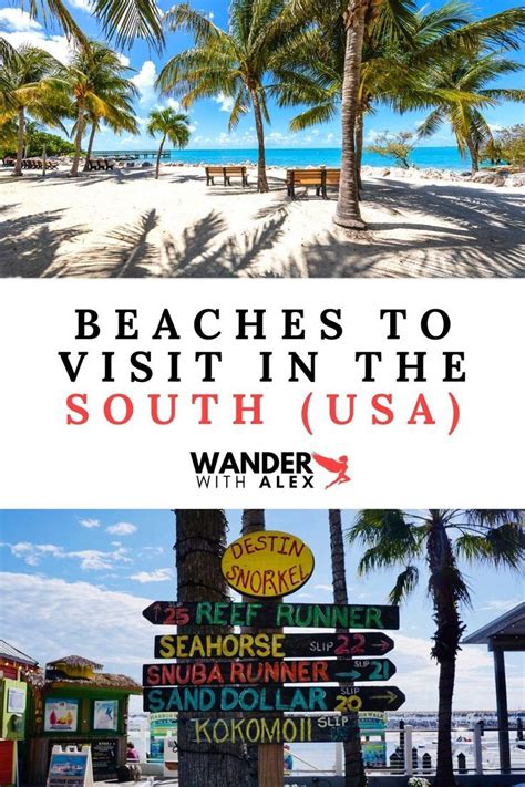 12 great beaches in the south usa to visit this summer – Artofit