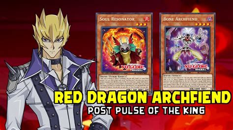 New RED DRAGON ARCHFIEND deck 2023 + Decklist | Post Pulse Of The King ...