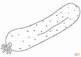 Cucumber coloring Page  Free Printable Coloring Pages sketch template