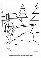 Free Snow Plow Coloring Page  Printables Kidadl sketch template
