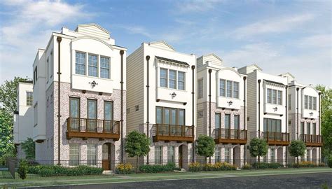 Brownstone Homes, Townhome Design, Luxury Town Home Floor Plans