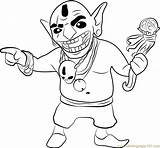 Goblin Coloring Pages sketch template