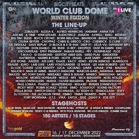 World Club Dome: Winter Edition Set for Big 2022 Return With Axwell, Boris Brejcha, More - EDM ...