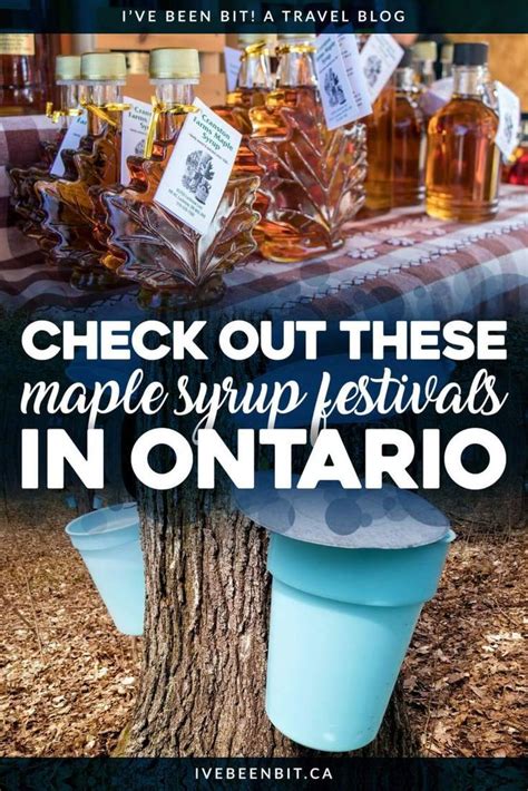 Canadians love their maple syrup & Ontario is no different! See why you ...