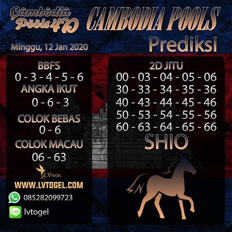 LvTogel di Instagram "Prediksi Togel Cambodia 12 Januari 2020. Ayo Daftar dan Gabung bersama ...