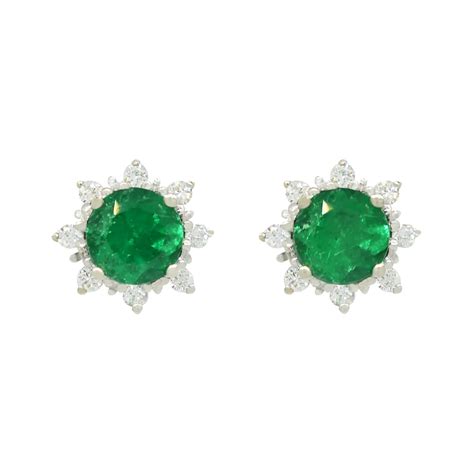 Discover more than 166 emerald and diamond earrings latest - esthdonghoadian