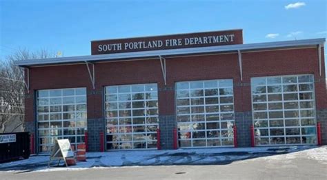 The New South Portland Fire Station Is Almost Complete