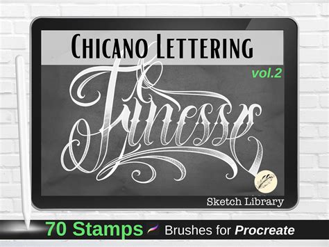 52 Chicano Tattoo Letters VOL2 2 Alphabets : Uppercase - Etsy