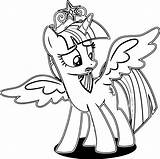Princess Twilight Sparkle Coloring Page 521  Wecoloringpagecom sketch template