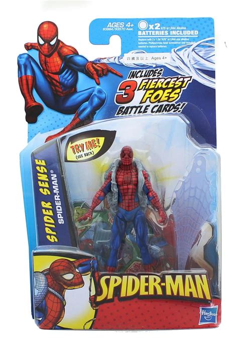 Spider-Man Spider-Man 2010 Spider Sense Spider-Man 3.75" Action Figure ...