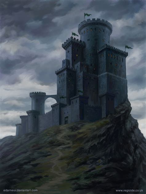 Black Rock Castle - Regicide by Alex Pushkarev : r/ImaginaryCastles