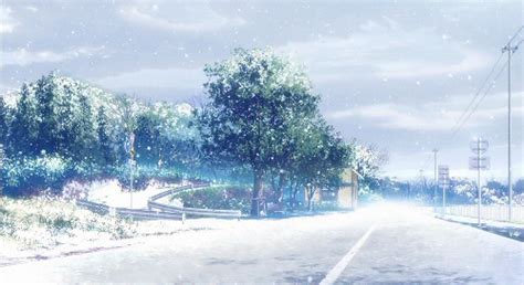 Aesthetic Anime Winter Scenery 4096 x 2731 jpeg 1348