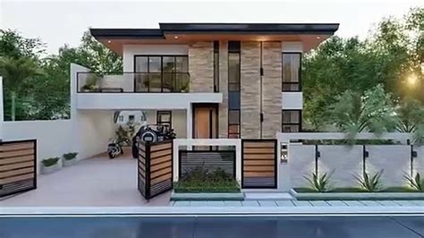 4 Bedroom House with Pool in 15x30m Lot _ Modern House Design - فيديو Dailymotion