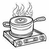 Premium Vector  Coloring Book Outline Of stove Home Appliance sketch template