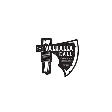 Valhalla logo | Type Gang | Graphic design logo, Valhalla logo ...