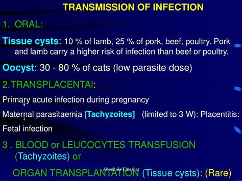 Toxoplasmosis in pregnancy