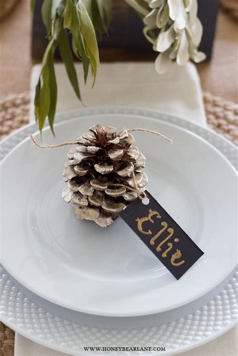 Easy Thanksgiving Table Decor - Honeybear Lane