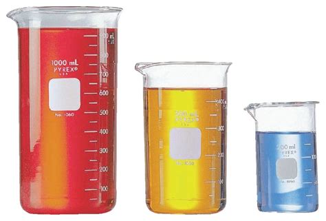 Corning™ PYREX™ Tall-Form Berzelius Beakers with Spout, Graduated | Fisher Scientific