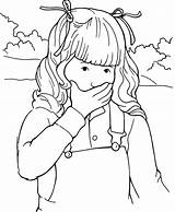 Control Your Tongue  Coloring Page Pages Bible coloring sketch template
