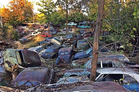 Forgotten Wrecking Yard Liquidation! | Wrecking yards, Junkyard cars ...