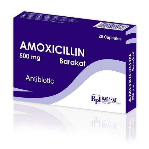 Amoxicillin Barakat | BPI - Barakat Pharma