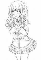 Anime Printable Coloring Pages sketch template