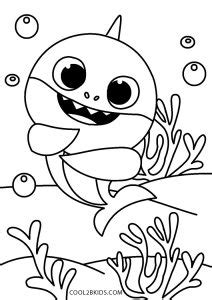 Baby Shark Doo Doo Coloring Pages