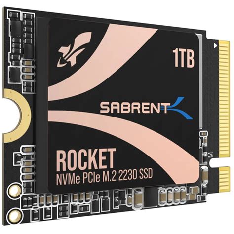 Sabrent 1TB Rocket 2230 NVMe PCIe 4.0 M.2 Internal SSD