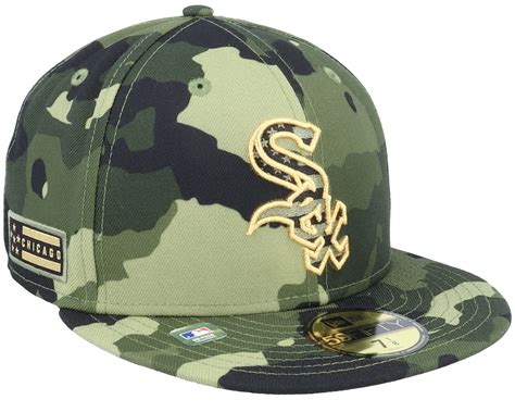 Chicago White Sox Armed Forces Day 59FIFTY Camo Fitted - New Era cap | Hatstoreworld.com