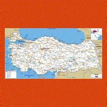 Road map of Turkey | Maps of Turkey | Maps of Asia | GIF map | Maps of the World in GIF format ...