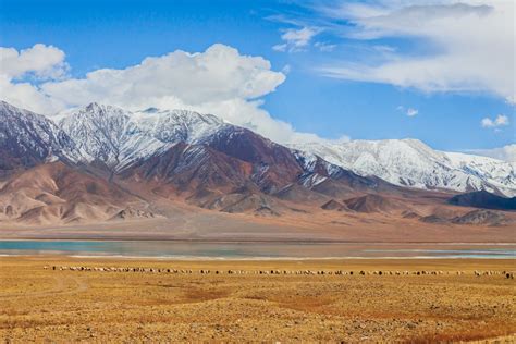 Qinghai Province Mountains