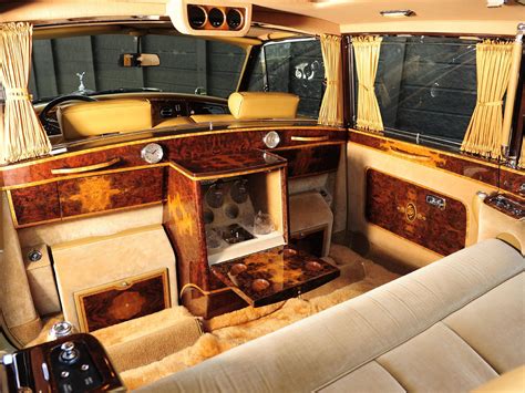 Rolls Royce Stretch Limo Interior