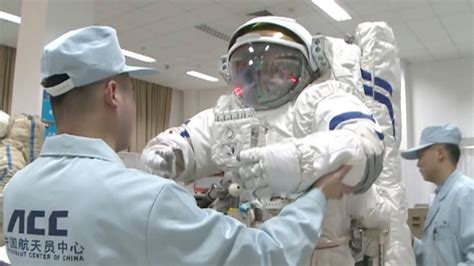 Chinese astronauts have been undergoing intensive training to prepare ...