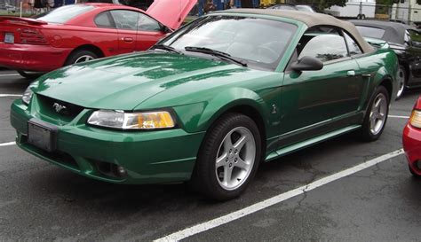 Electric Green 1999 Ford Mustang SVT Cobra Convertible - MustangAttitude.com Photo Detail