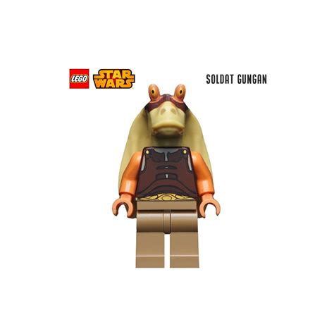 Minifigure LEGO® Star Wars - Soldat Gungan - Super Briques