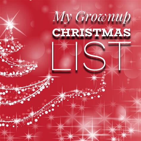 My Grown Up Christmas List by David Pomeranz — David Pomeranz