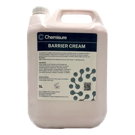 Barrier Cream - Chemisure - Chemical supplier